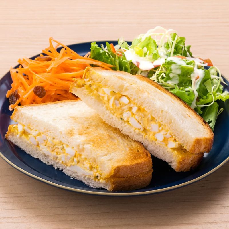 タルタル卵のトーストサンド